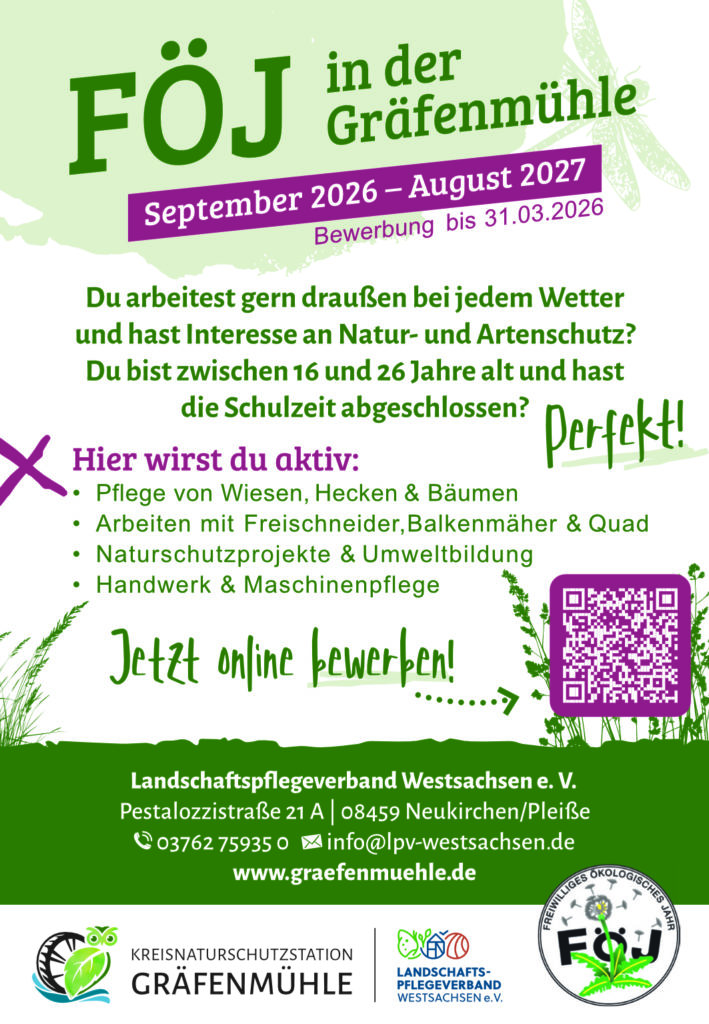 Anzeige FÖJ - Jetzt bewerben