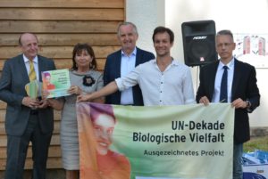 Stelen der Biodiversität Feierliche-Eröffnung